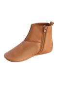 Earthy Rise – Kinder Leder Hausschuhe – Karamell