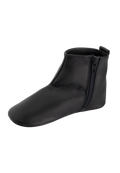 Earthy Rise – Kinder Leder Hausschuhe – Schwarz
